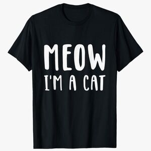 Black Cat T-Shirt - Unisex XL